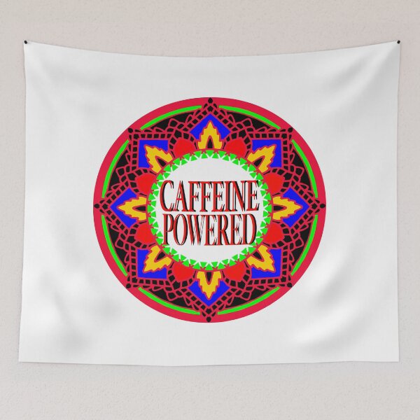 Item preview, CAFFEINE POWERED MANDALA  5 designed and sold by EdwardMonet.