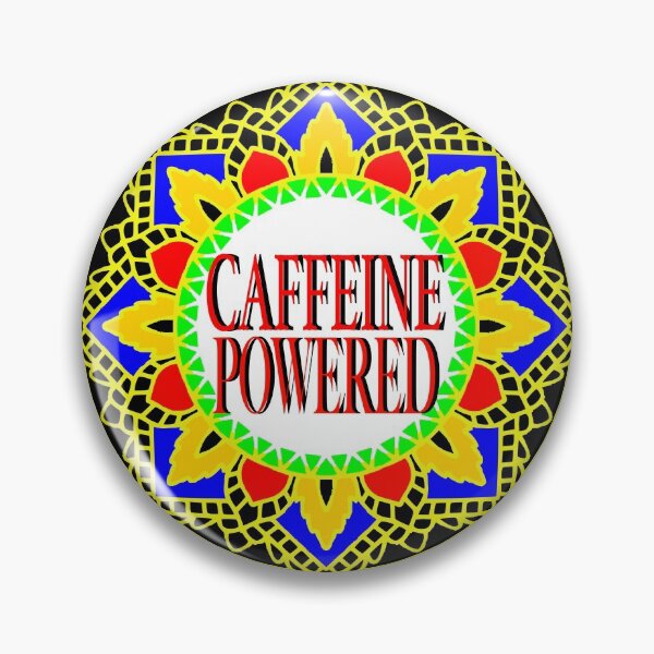 Item preview, Copy of CAFFEINE POWERED MANDALA  5 designed and sold by EdwardMonet.