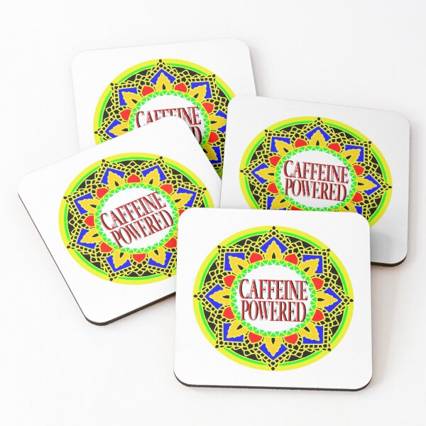 Item preview, Copy of CAFFEINE POWERED MANDALA  5 designed and sold by EdwardMonet.