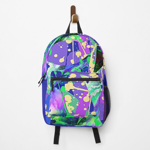 Item preview, Aesthetic Vibrant Colorful Trippy Abstraction,nr 6,Trippy Psychedelic Arte Abstracto designed and sold by Adri Barnard.