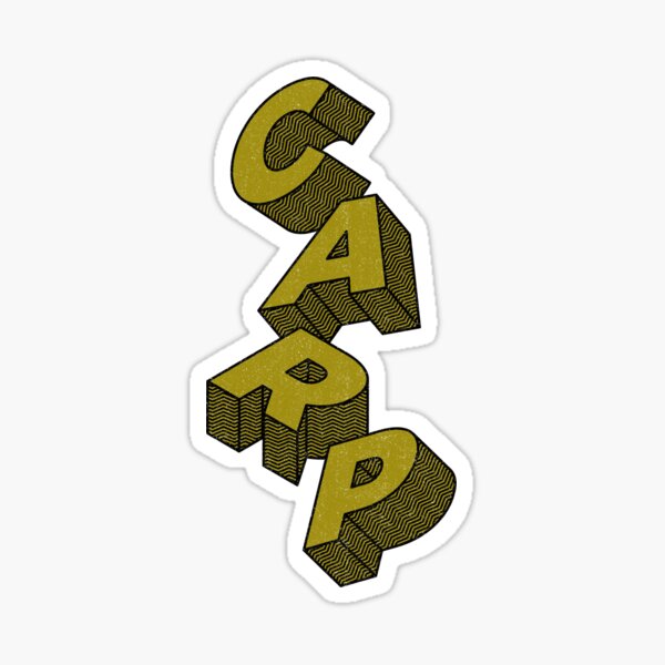 CARP FISHING 3D Sticker