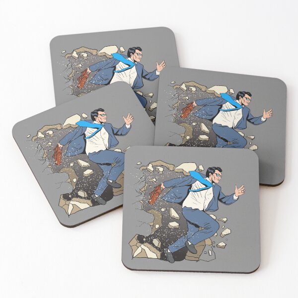 Item preview, Businessman breaking through designed and sold by Forever-Design.