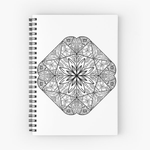 Item preview, Mandala De Flores designed and sold by Ligeometry.