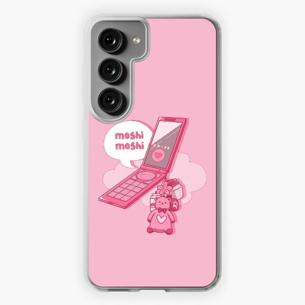 The kawaii japanese flip phone  Sticker for Sale by AnGoArt