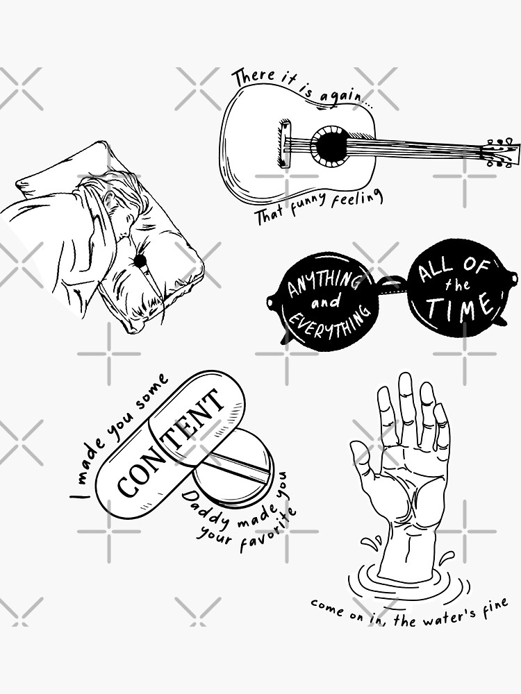 Inside sticker pack (Bo Burnham) by fantaztik