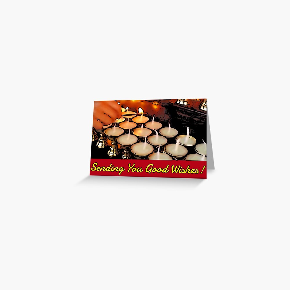 GOOD WISHES Greeting Card