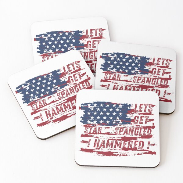 Item preview, Lets get star spangled hammered designed and sold by SmartTShirtTime.