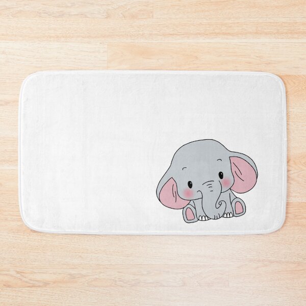 Item preview, Cute gray elephant designed and sold by Lavenna.