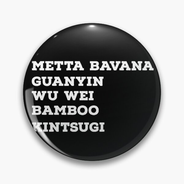 Item preview, Metta Bavana Guanyin Wu Wei Bamboo Kintsugi designed and sold by Rustic Valley Studio.
