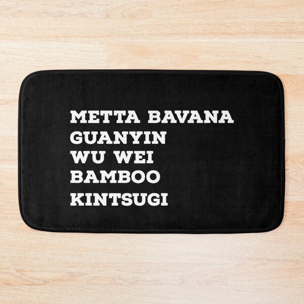 Item preview, Metta Bavana Guanyin Wu Wei Bamboo Kintsugi designed and sold by Rustic Valley Studio.