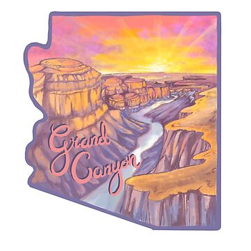 Artwork thumbnail, Love Arizona Series Grand Canyon by BrigitteDe