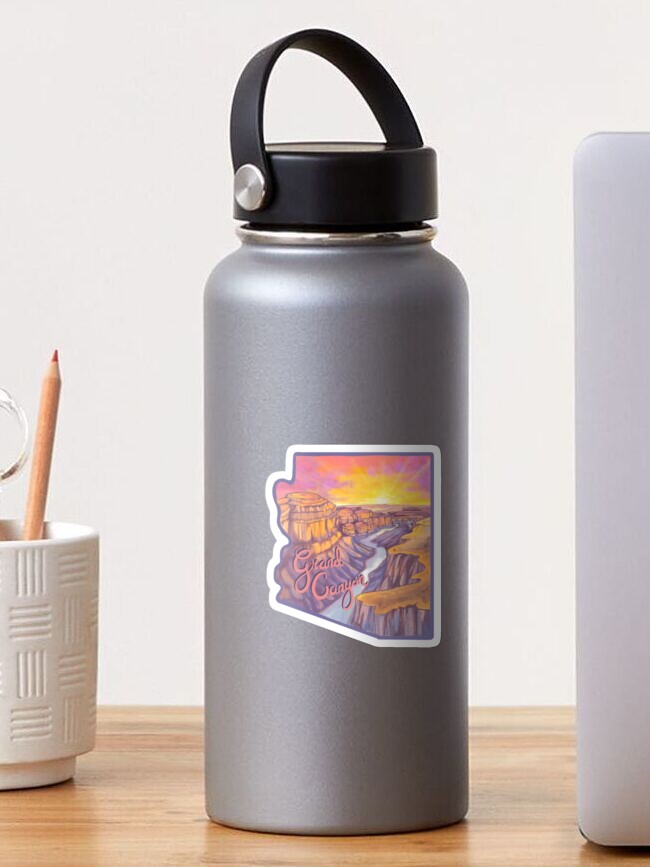 Thumbnail 1 of 3, Sticker, Love Arizona Series Grand Canyon designed and sold by BrigitteDe.