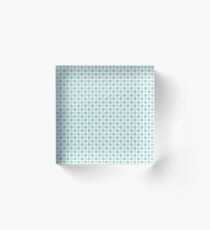 Bonitos mini circulos de colores Acrylic Block
