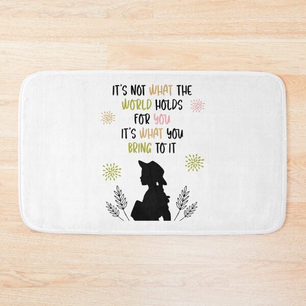 Item preview, It's not what the world holds forf you, Anne with an E designed and sold by Missbookshop.
