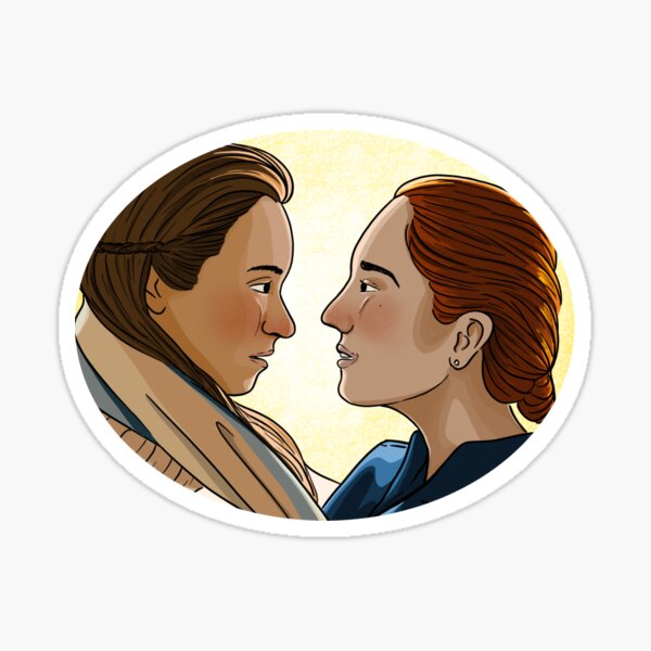 Wayhaught erster Kuss Sticker