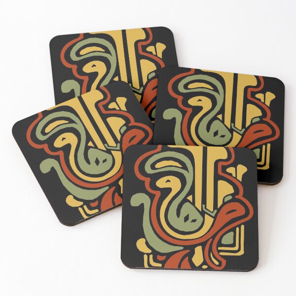 Item preview, Vintage, Art Nouveau, Abstract motif designed and sold by Hether McCuistion.