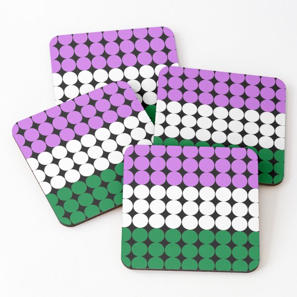 Item preview, Pride Flag Dots - Genderqueer designed and sold by thesassypanda.