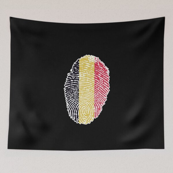 Item preview, Handprint Belgium Flag Belgique designed and sold by GBDesigner.
