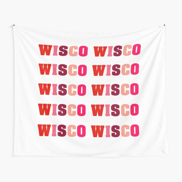 Wisco Wisco Wisco Tapestry For Sale By Katie15murphy Redbubble