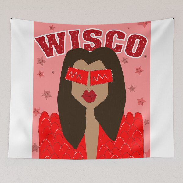 Item preview, Wisco chica con gafas designed and sold by katie15murphy.