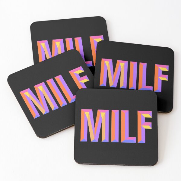 Item preview, Milf - Beveled Text Typography Design  designed and sold by Gerhanj.