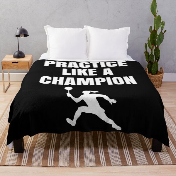 Item preview, Badminton Practice Like A Champion designed and sold by TooFlyDesign.