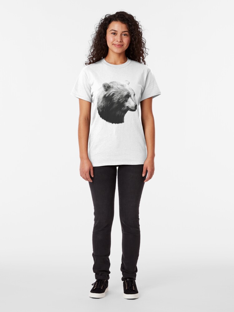 Alternate view of Bear // Calm Sketch Classic T-Shirt