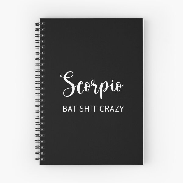Item preview, Zodiac Sign gift  scorpio bat shit crazy  omniscience, Birthday Gift, Horoscope    Funny Meme Gift for Best Friend designed and sold by joygift369.