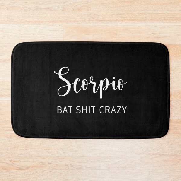 Item preview, Zodiac Sign gift  scorpio bat shit crazy  omniscience, Birthday Gift, Horoscope    Funny Meme Gift for Best Friend designed and sold by joygift369.