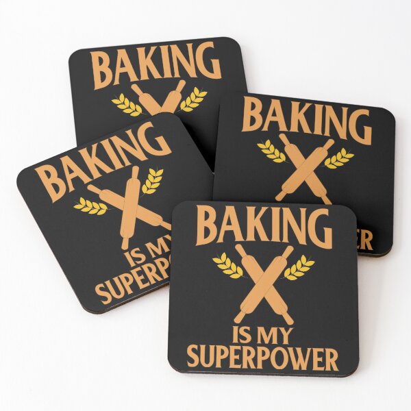 Item preview, Baking Is My Superpower Funny Baker designed and sold by TooFlyDesign.