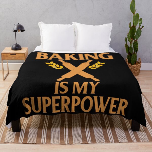 Item preview, Baking Is My Superpower Funny Baker designed and sold by TooFlyDesign.