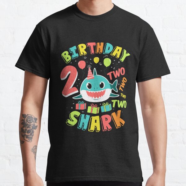 Baby Shark 2nd Birthday Gifts Merchandise Redbubble