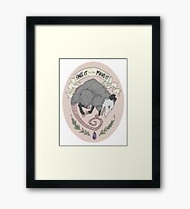 Fake It Till You Make It Framed Print