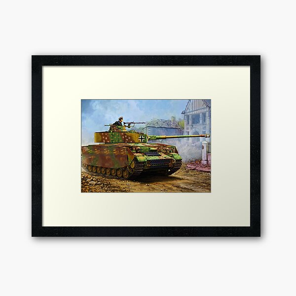 Vista previa del artículo con la obra «Tanque Panzer IV», diseñado y vendido por tank-lover.