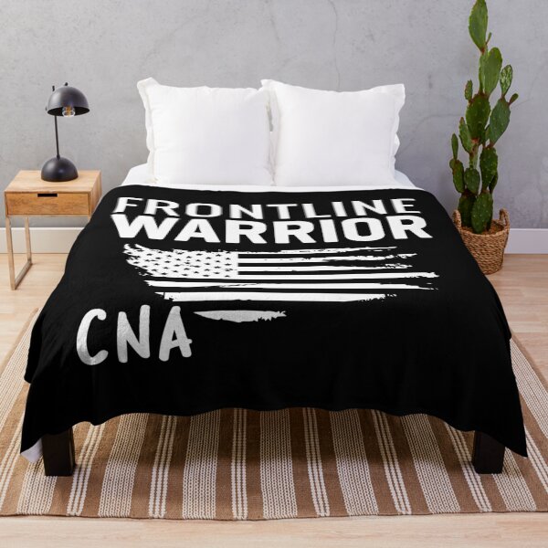 Item preview, Front Line Warrior CNA Nurse Gift designed and sold by TooFlyDesign.