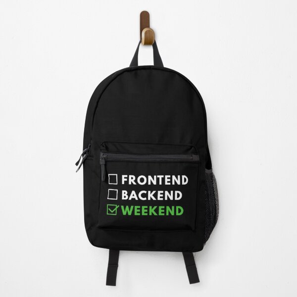 Item preview, Frontend Backend Weekend Developer Programmer Coding Life designed and sold by Piztees.