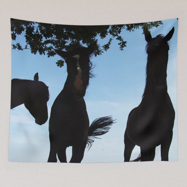 Item preview,  Tapestries,Tapestry,throw blankets,comforters,duvet covers ,shower curtains,  Horse,Wild Horses,Riding,animal,horse art,horse posters,horse canvas,horse canvas,horse canvas art wall art,pony designed and sold by eyesight4vision.