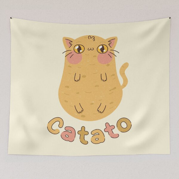 Item preview, Catato - potato cat designed and sold by Nikamii.