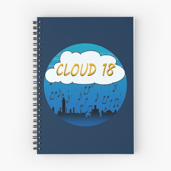 Aperçu de l'œuvre Logo du cercle Cloud 18 créée et vendue par Cloud18Band.
