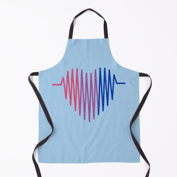 Item preview, Bisexuality heartbeat | LGBTQ Pride designed and sold by Petra Becker.