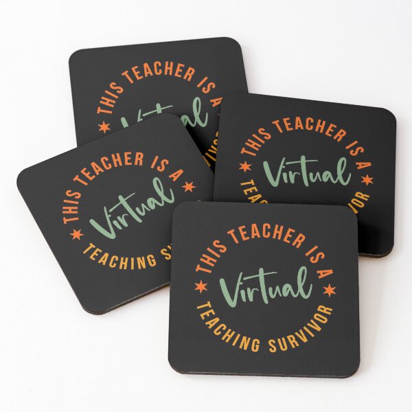 Item preview, This Teacher is a Virtual Teaching Survivor-Teacher Appreciation designed and sold by DiensDesign.
