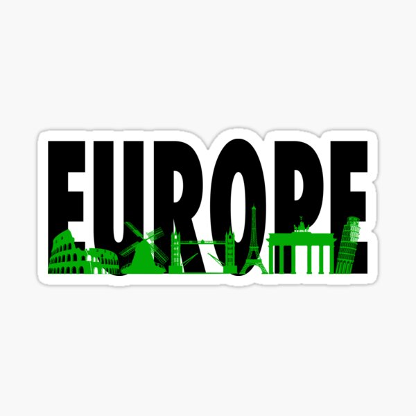 Europe Sticker