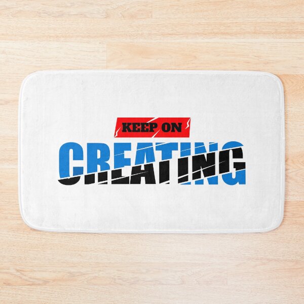 Item preview, KEEP ON CREATING designed and sold by yellow-point.