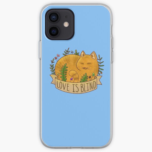 El amor es ciego Funda blanda para iPhone