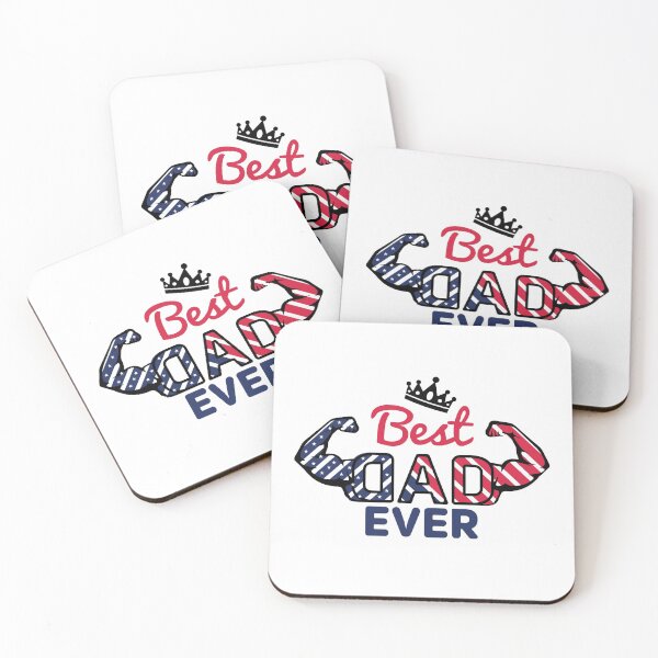 Item preview, Best Dad Ever With Us American Flag designed and sold by sam0471.
