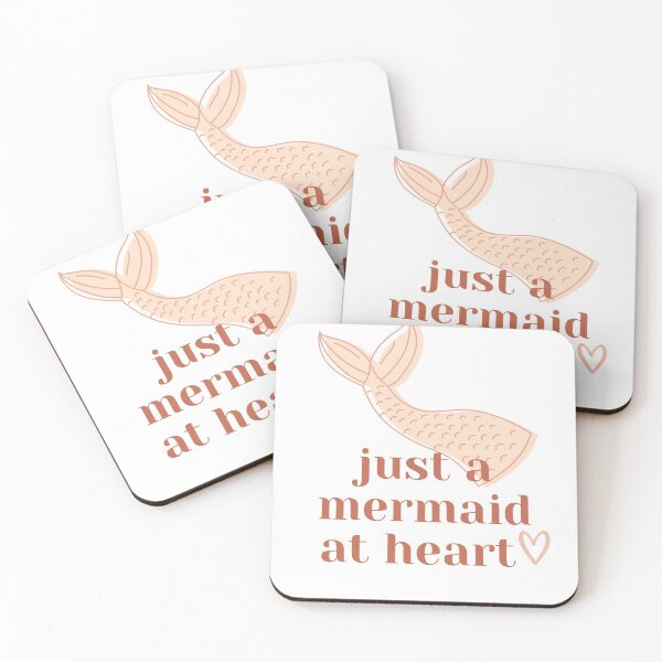 Item preview, Just a Mermaid at Heart designed and sold by geekygirlprint.