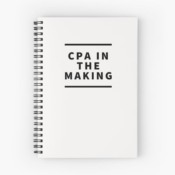 Item preview, CPA in the making Future CPA Stylish Text Design. designed and sold by Evartdesign.