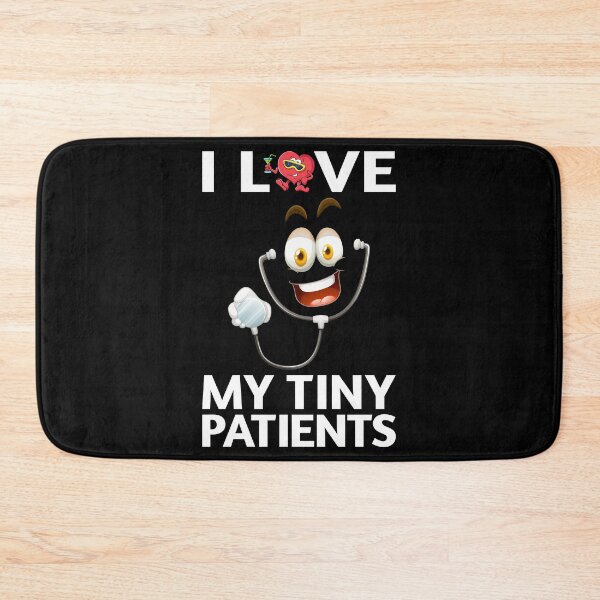 Item preview, I Love Tiny Patients Cute Nurse Nursing Doctor Gift designed and sold by TooFlyDesign.