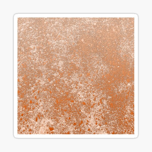 Whispering Wall, Terracotta Sticker