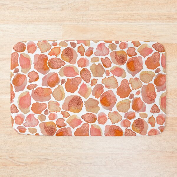 Item preview, Orange and Pink Leopard Pattern designed and sold by PetriTomeckova.